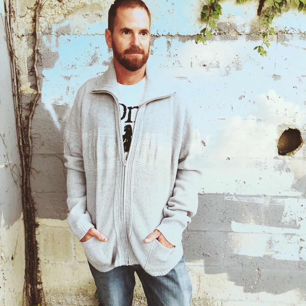 Men’s 70’s London Fog Chunky Sweater Gray